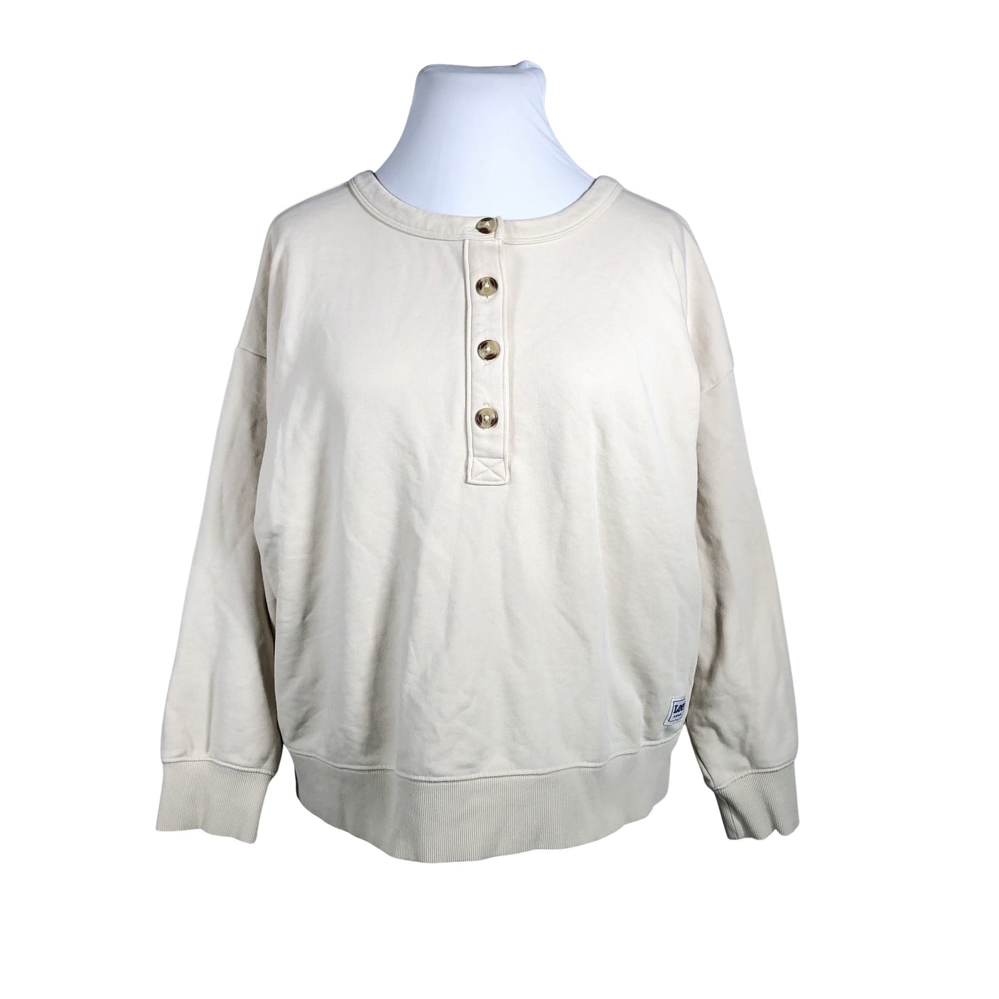 Unisex Lee - Sweatshirt, size 42 - Beige (1)