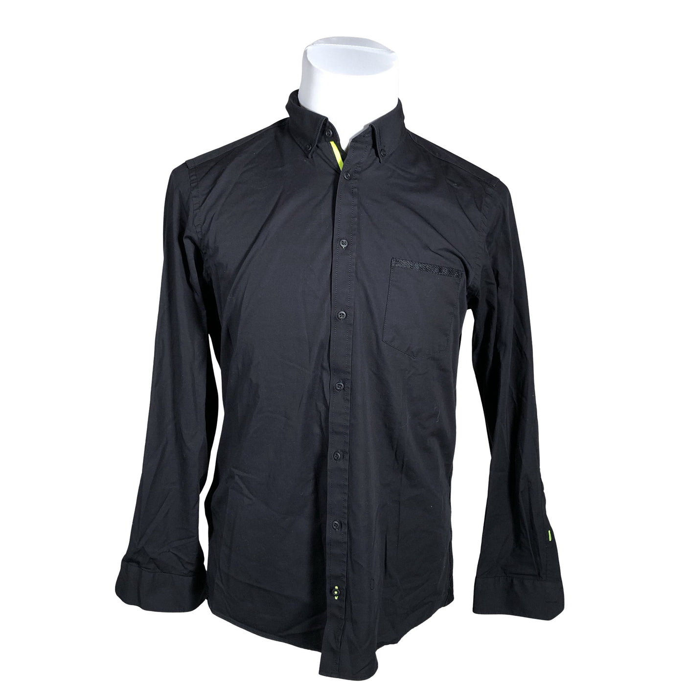 Unisex Venti - Collared shirt, size L - Black (1)