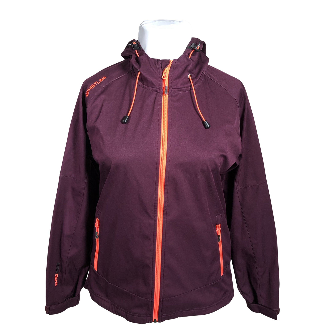 Unisex Whistler - Soft shell jacket, size 42 - Wine red (1)