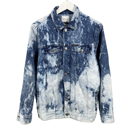 Unisex Calvin Klein Jeans - Denim jacket, size 152 - 158 - Light blue ()