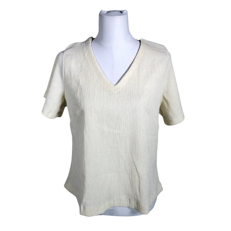 Unisex NOSH - Short-sleeved blouse, size 40 - Natural white ()