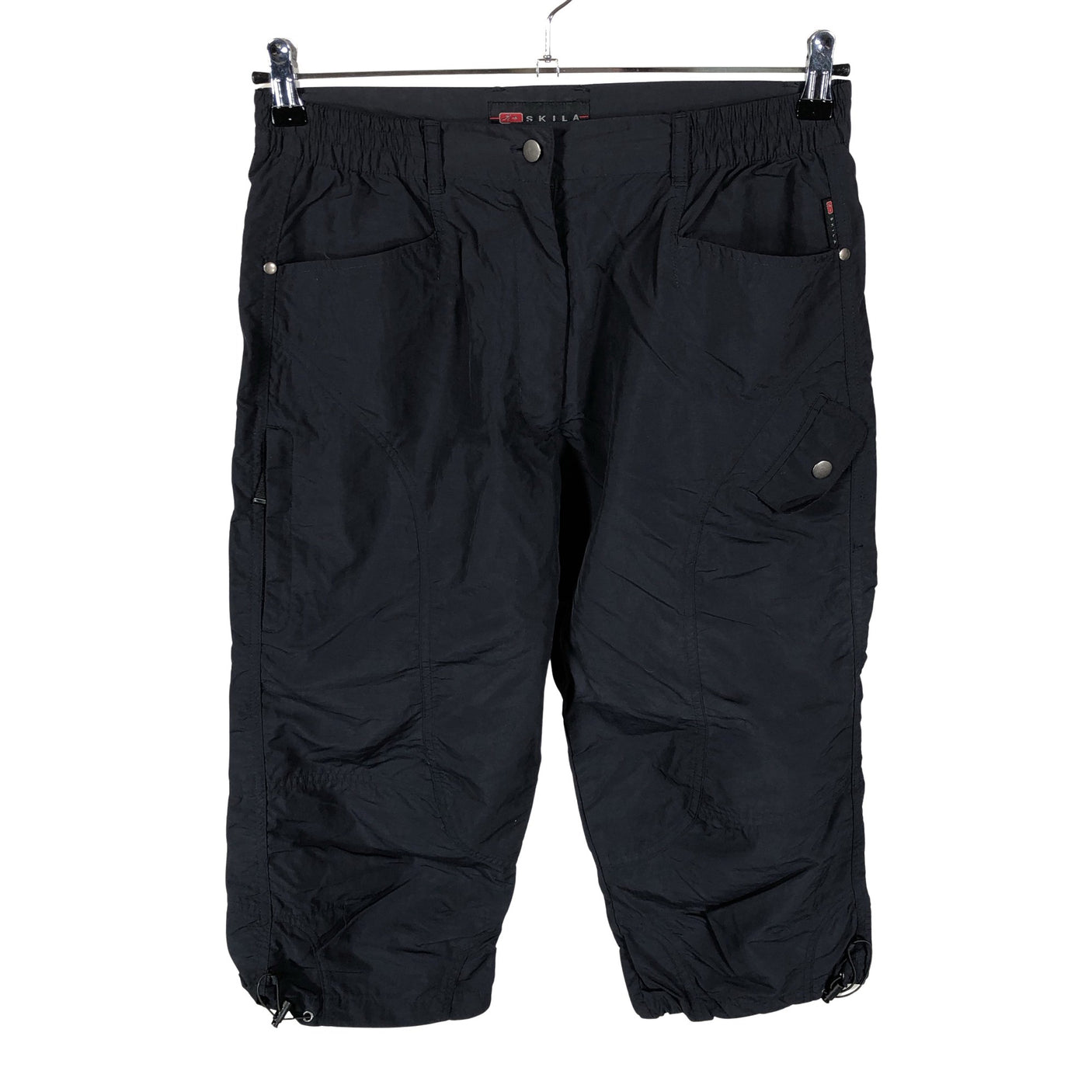 Unisex Skila - Sports capri pants, size 40 - Black (1)