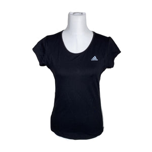 Unisex Adidas - Sports shirt, short sleeve, size 38 - Black (1)
