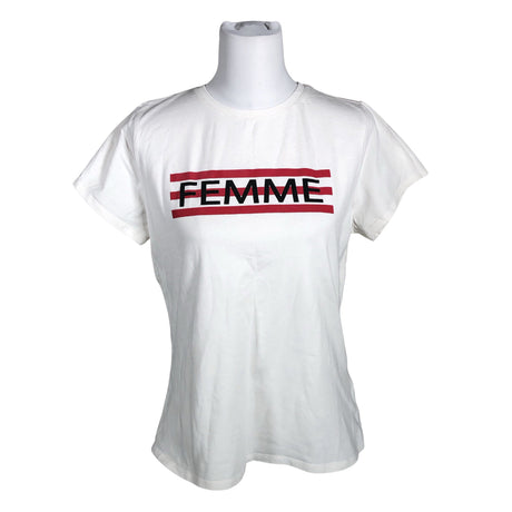 Unisex Fransa - T-shirt, size 40 - White ()