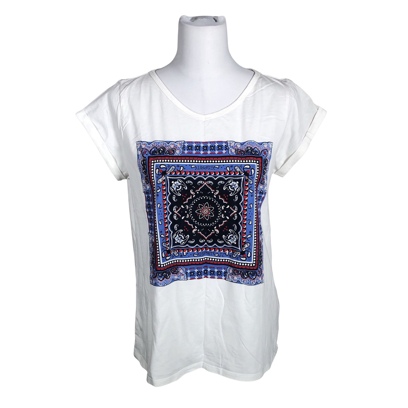 Unisex Esprit - T-shirt, size 40 - White (1)