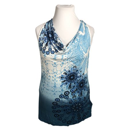 Unisex Desigual - Tricot tank top, size 42 - Turquoise ()