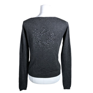 Unisex Moondust - Cardigan, size 38 - Gray (2)