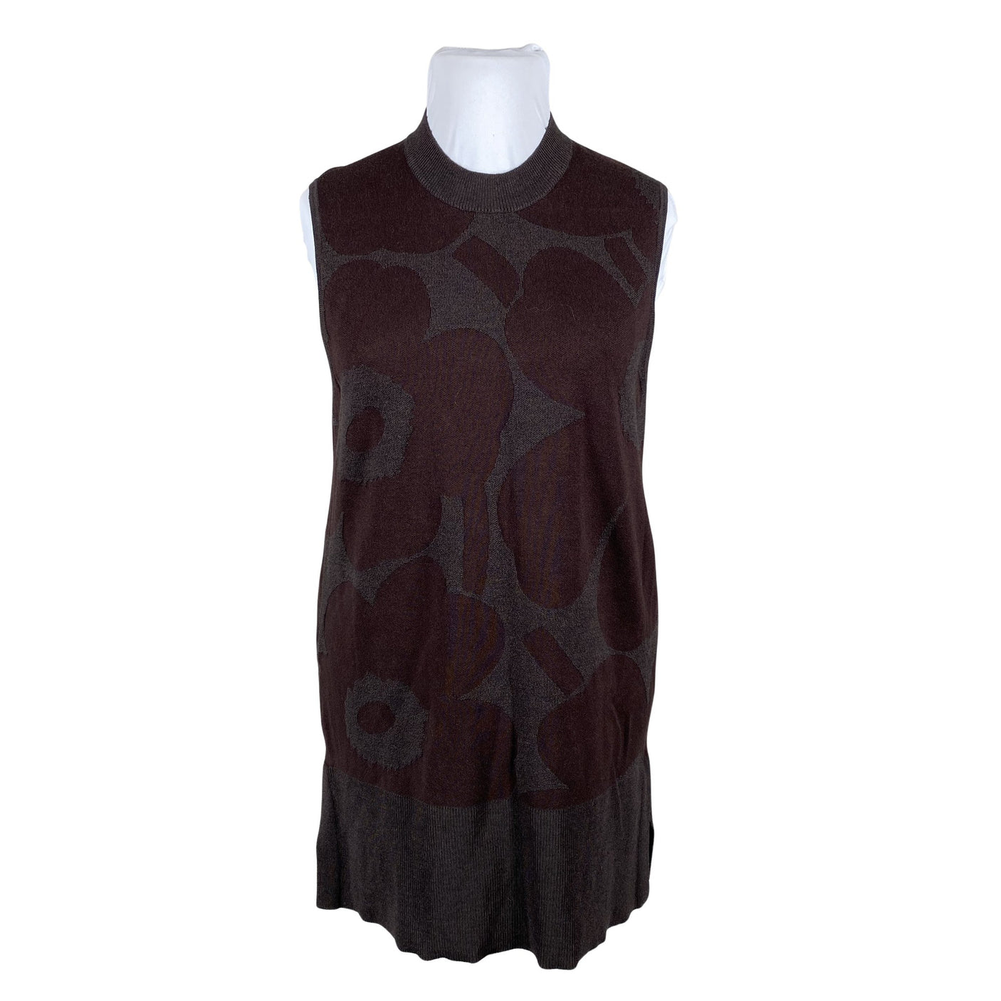 Unisex Marimekko - Knit tunic, size 42 - Brown (1)