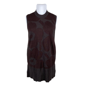 Unisex Marimekko - Knit tunic, size 42 - Brown (1)