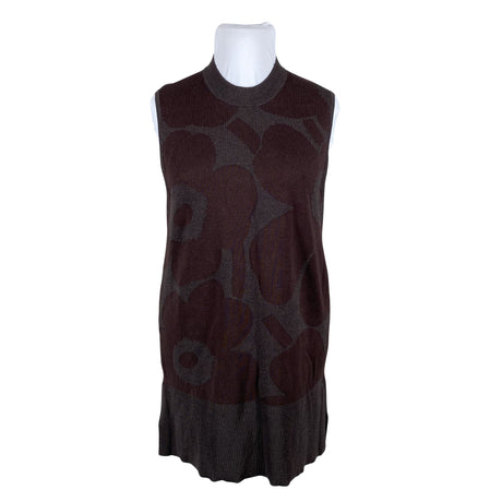 Unisex Marimekko - Knit tunic, size 42 - Brown ()