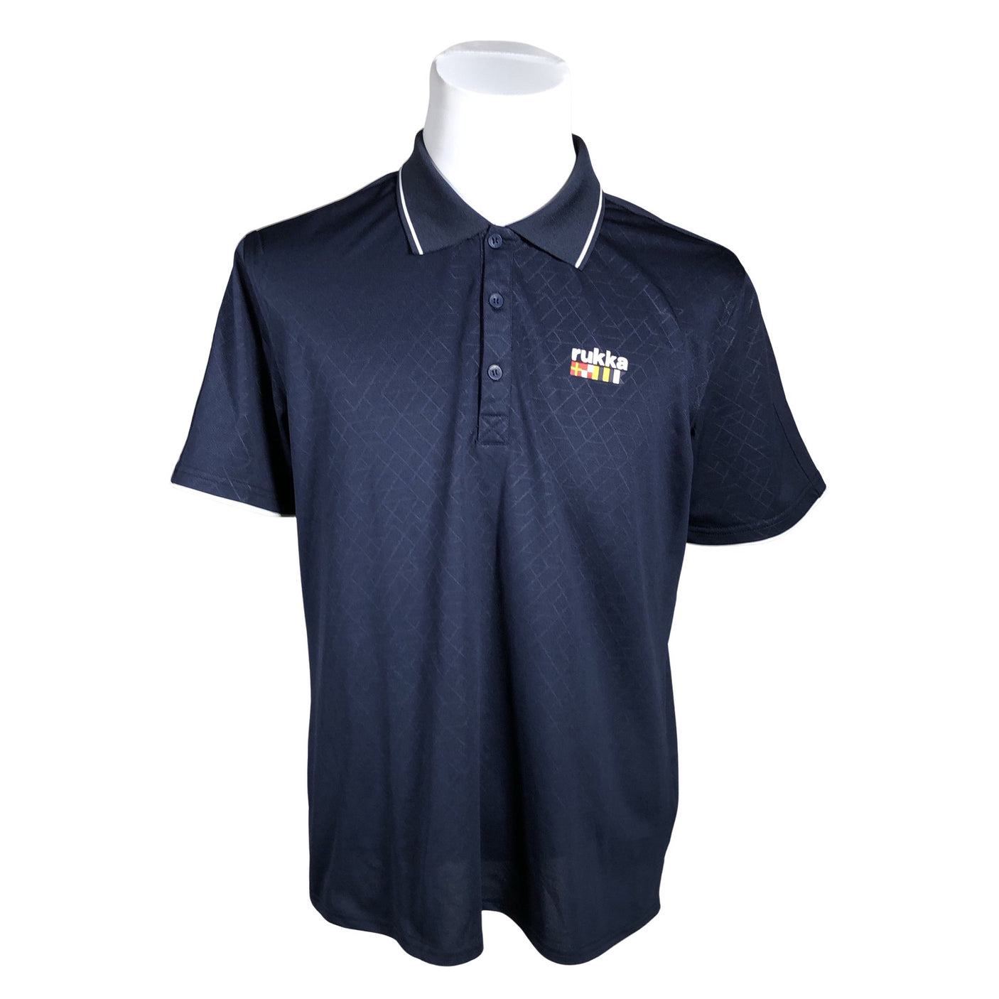 Unisex Rukka - Sports shirt, short sleeve, size XXL - Blue (1)