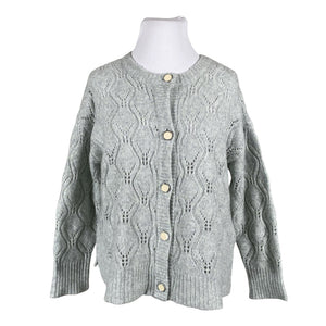 Unisex Fransa - Cardigan, size 42 - Green (1)