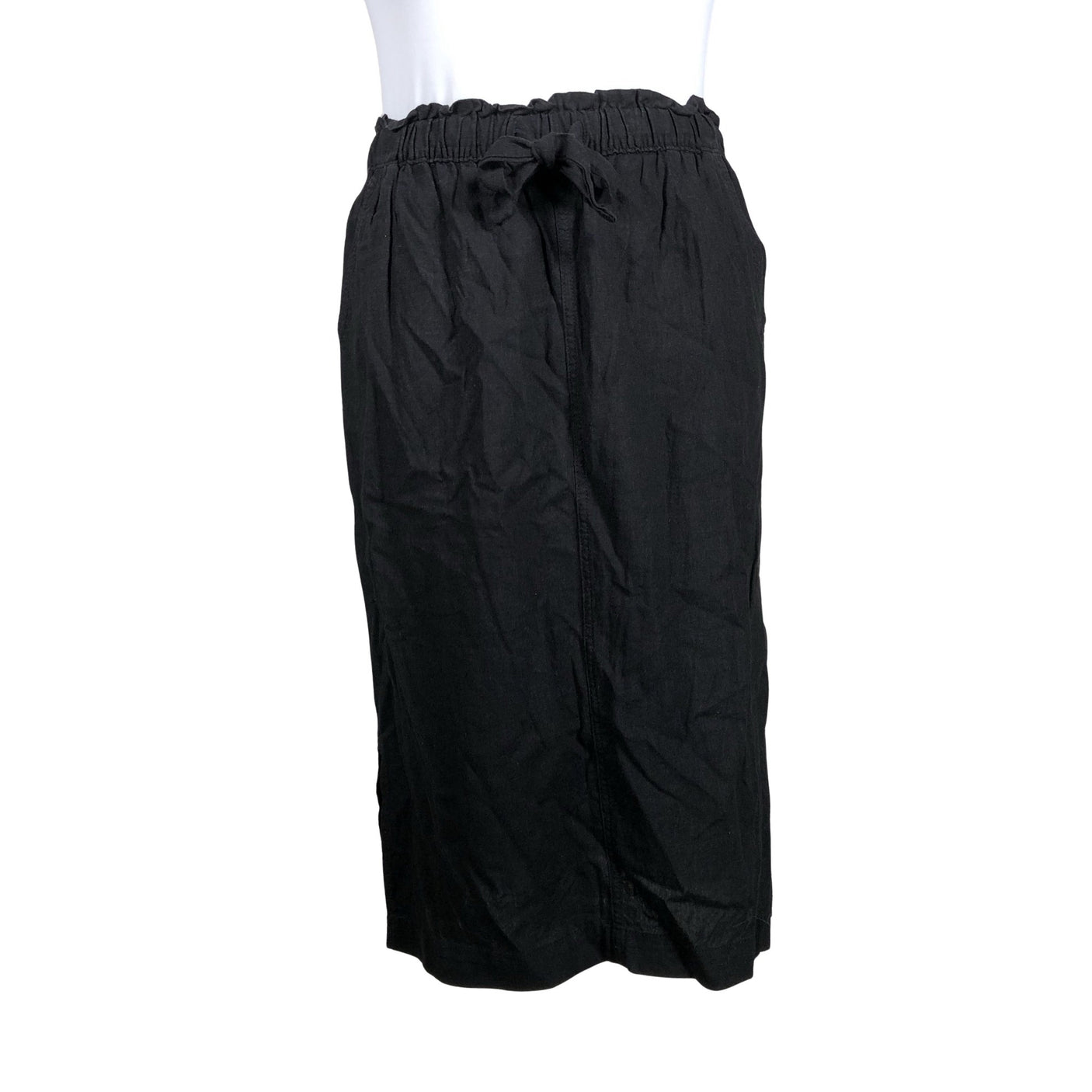 Unisex Marks&Spencer - Fabric skirt, size 42 - Black (1)