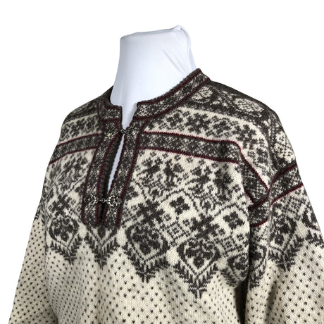 Unisex Handmade - Sweater, size 42 - Natural white (2)