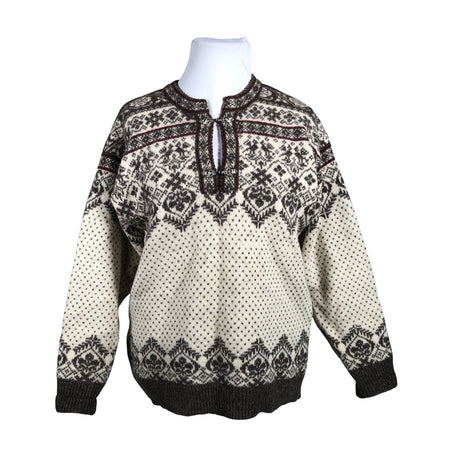 Unisex Handmade - Sweater, size 42 - Natural white ()