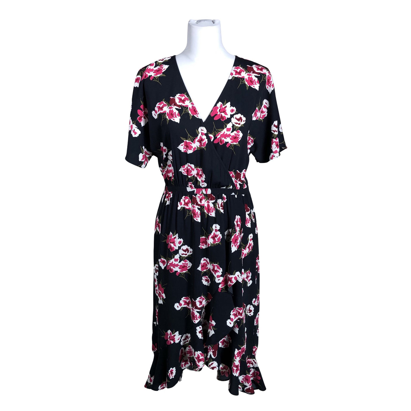 Unisex J.Crew - Schiffon dress, size 38 - Black (1)