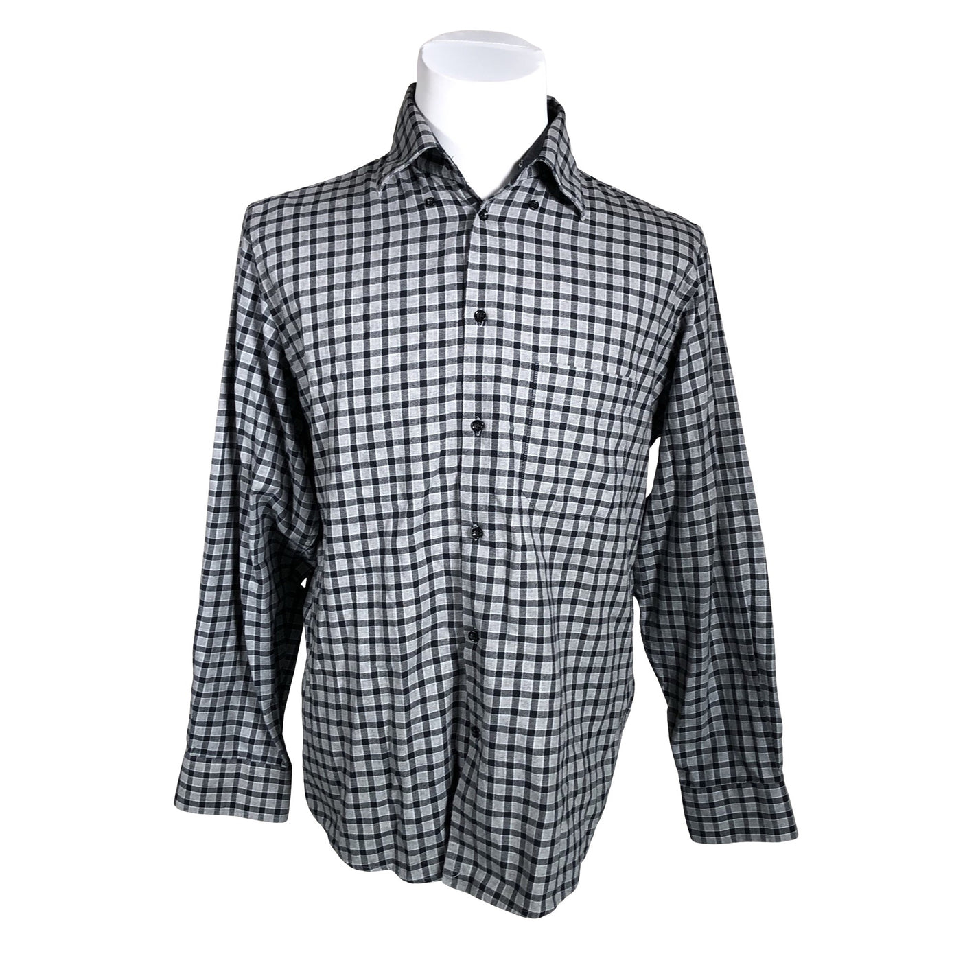 Unisex Petrifun - Collared shirt, size L - Gray (1)