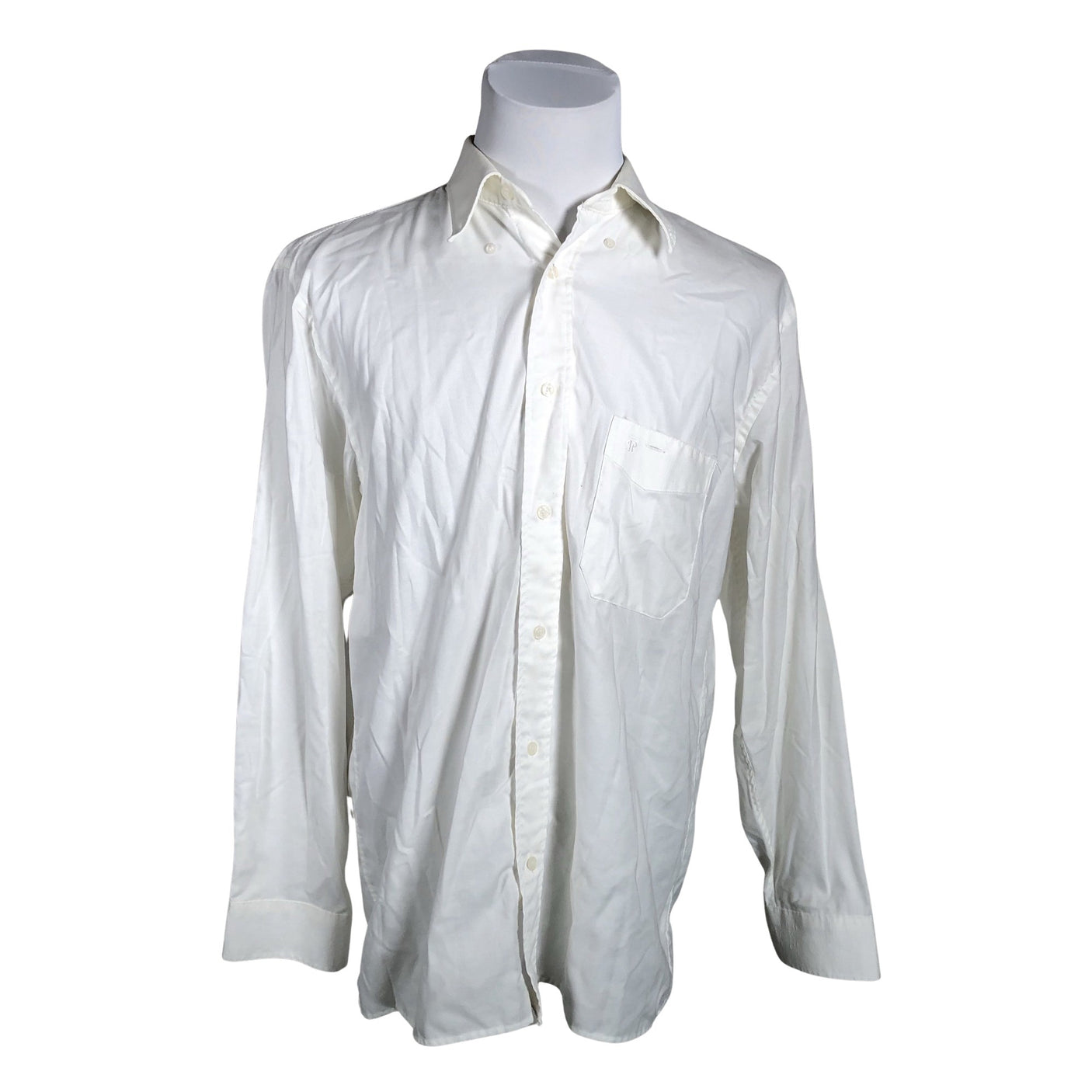 Unisex Petrifun - Collared shirt, size XL - White (1)