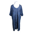 Unisex Persona by Marina Rinaldi - Denim dress, size 48 - Blue ()