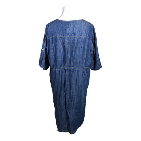 Unisex Persona by Marina Rinaldi - Denim dress, size 48 - Blue (2)