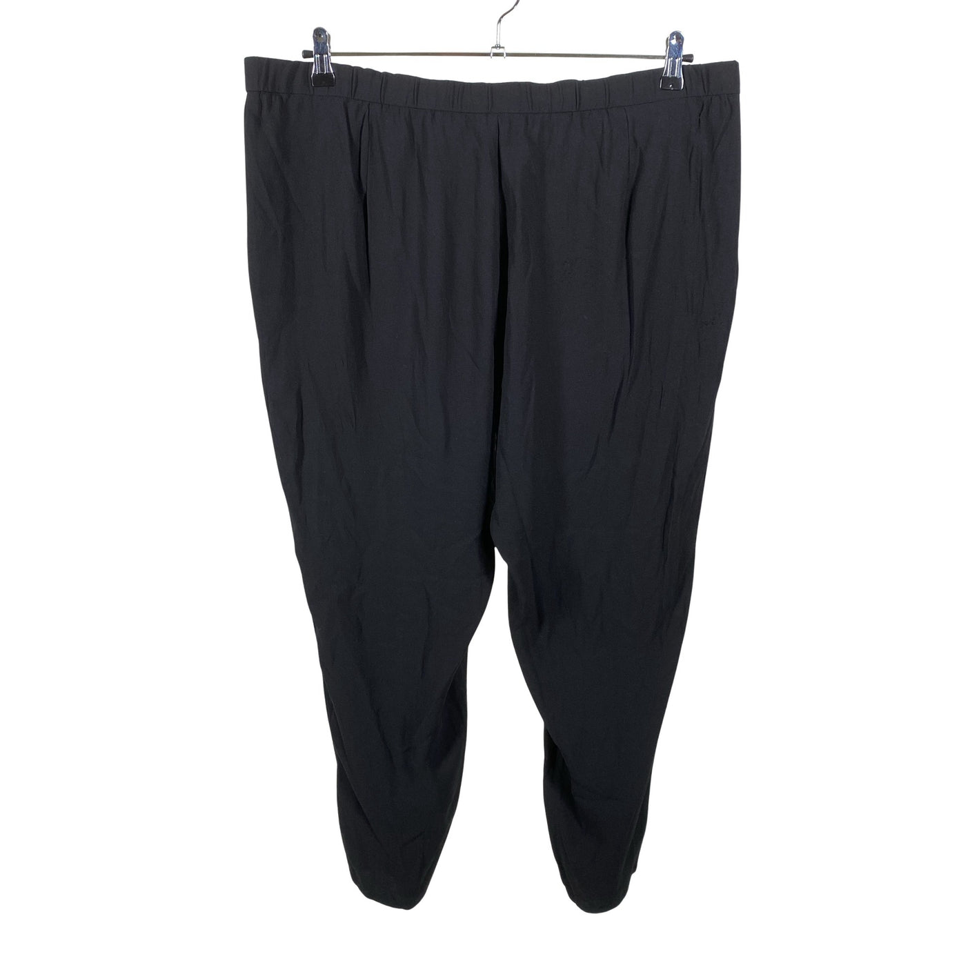 Unisex Eileen Fisher - Schiffon trousers, size 48 - Black (2)