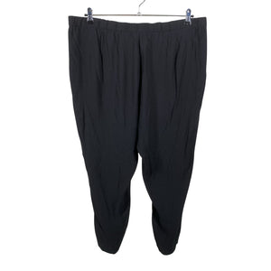 Unisex Eileen Fisher - Schiffon trousers, size 48 - Black (2)