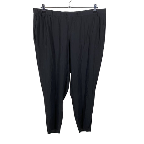 Unisex Eileen Fisher - Schiffon trousers, size 48 - Black ()