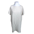 Unisex Eileen Fisher - Schiffon dress, size 48 - Natural white ()