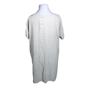 Unisex Eileen Fisher - Schiffon dress, size 48 - Natural white (2)