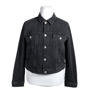Unisex Samsoe&Samsoe - Denim jacket, size 42 - Gray (1)