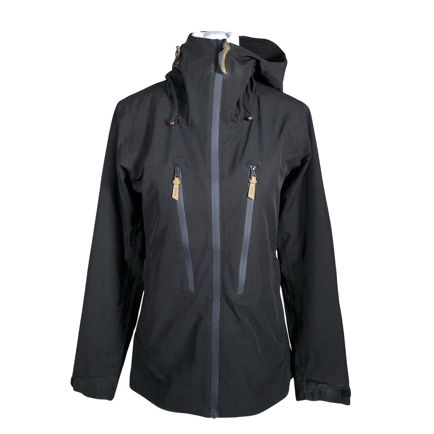 Unisex Ivalo - Outdoor jacket, size 36 - Black (1)