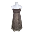 Unisex Esprit - Schiffon dress, size 36 - Brown ()