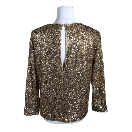 Unisex Esprit - Party shirt, size 34 - Gold (2)
