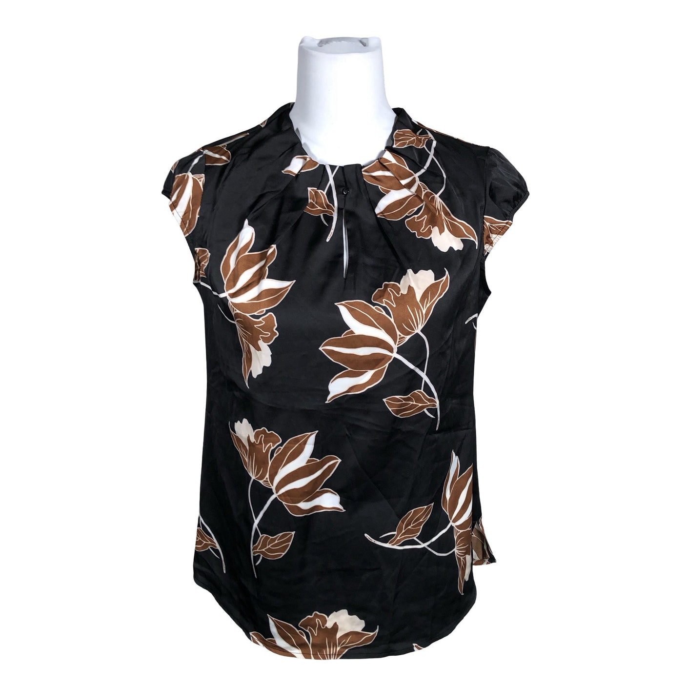 Unisex Comma - Short-sleeved blouse, size 36 - Black (1)
