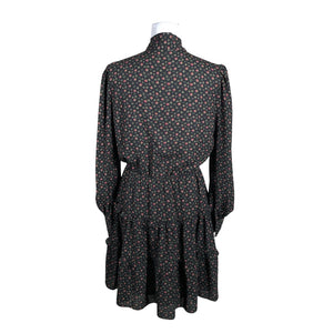 Unisex Lauren Ralph Lauren - Schiffon dress, size 36 - Black (2)