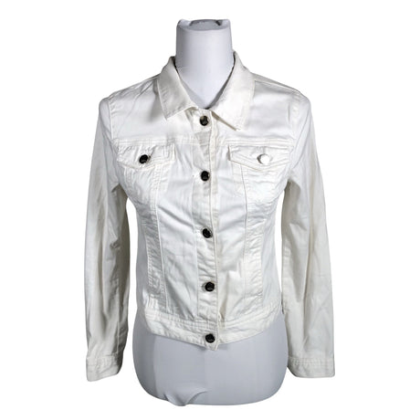 Unisex Your Face - Denim jacket, size 34 - White ()