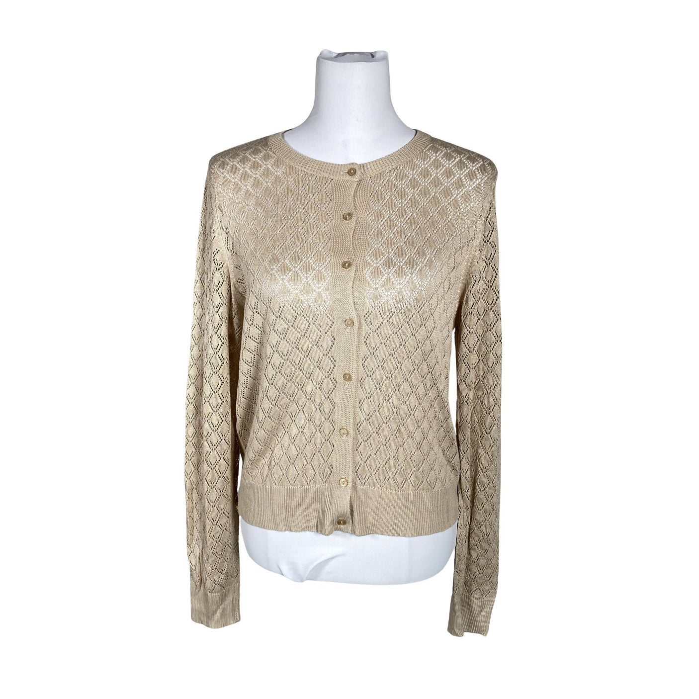 Unisex Your Face - Cardigan, size 38 - Beige (1)