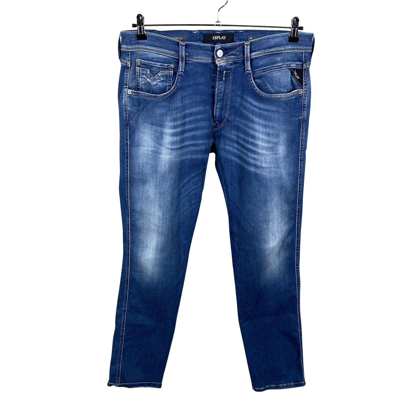 Unisex Replay - Jeans, size W34 - Blue (1)