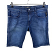 Unisex Replay - Denim shorts, size W34 - Blue ()
