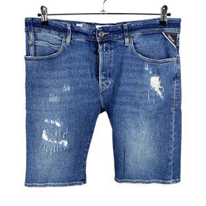 Unisex Replay - Denim shorts, size W34 - Blue (1)