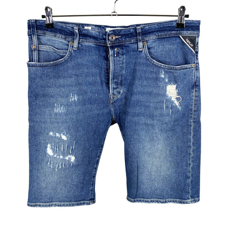 Unisex Replay - Denim shorts, size W34 - Blue ()