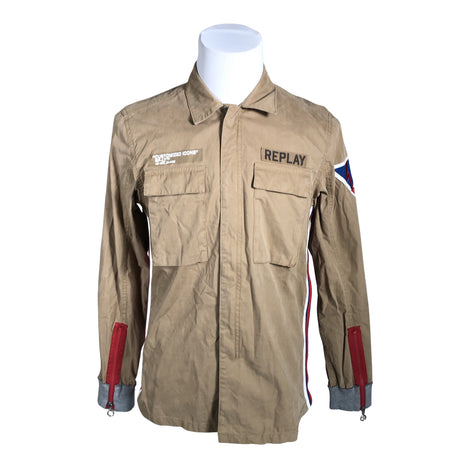 Unisex Replay - Outdoor jacket, size L - Brown ()