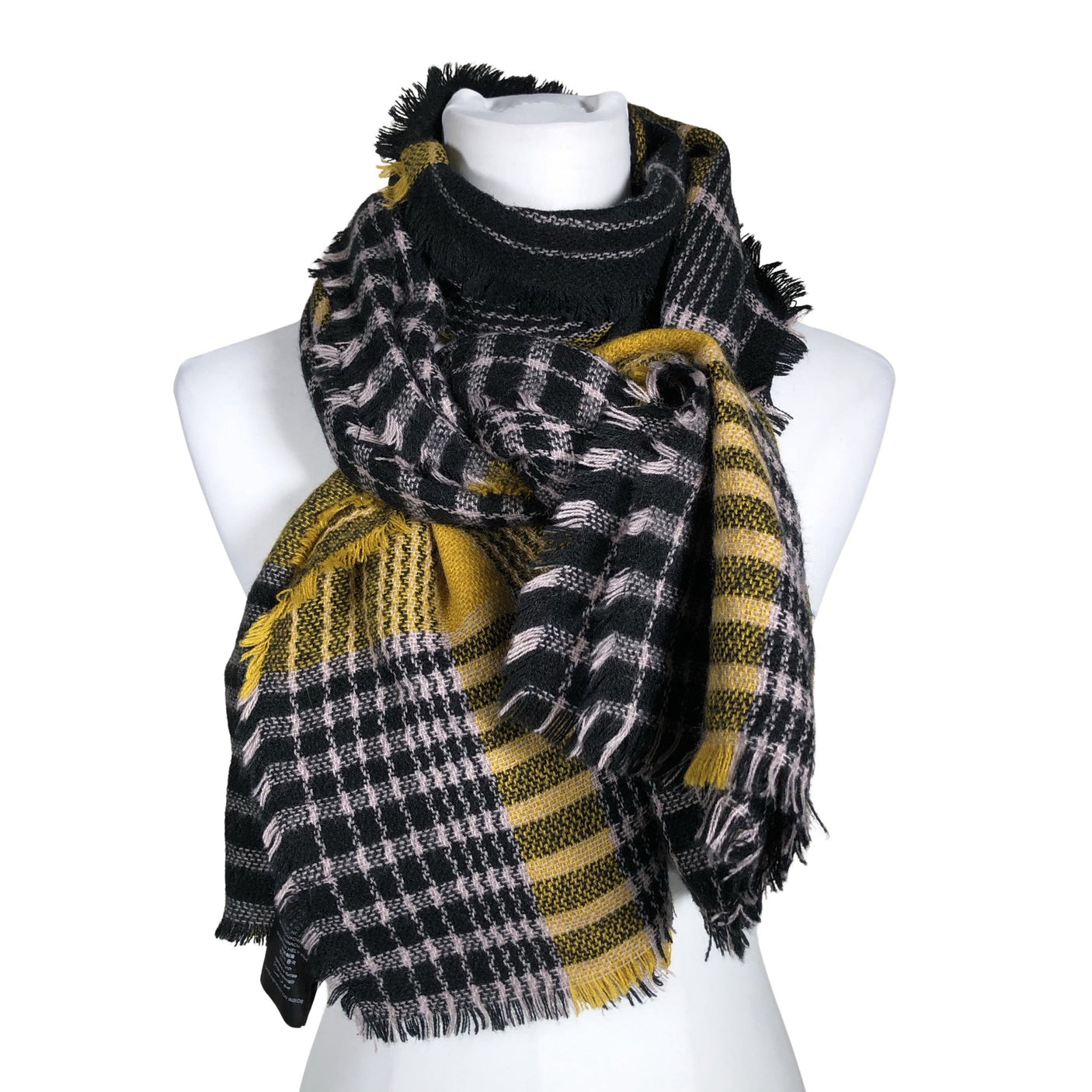 Unisex Replay - Scarf, size Maxi - Black (1)