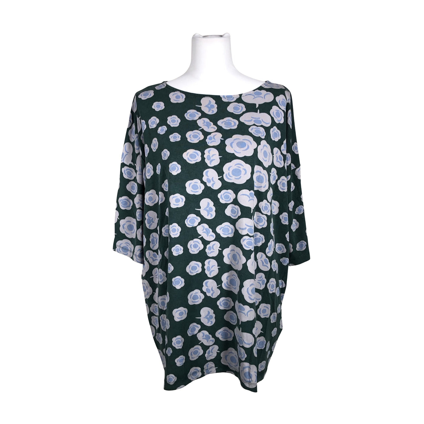 Unisex Marimekko - Tricot tunic, size 38 - Green (1)