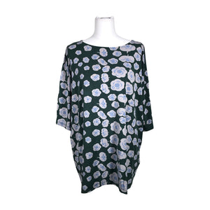 Unisex Marimekko - Tricot tunic, size 38 - Green (1)