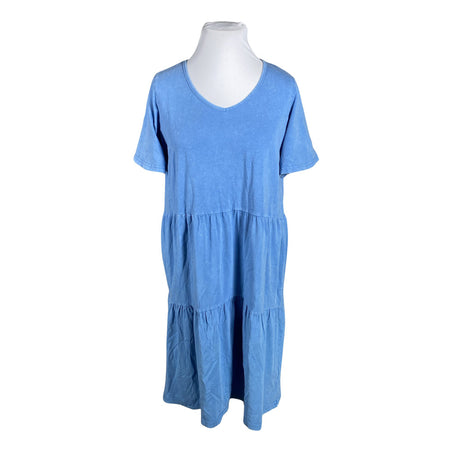 Unisex Ulla Popken - Tricot dress, size 42 - Blue ()