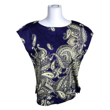 Unisex Ril's - Short-sleeved blouse, size 40 - Blue ()