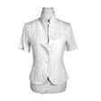 Unisex Sandwich - Sweat jacket, size 38 - White ()