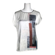 Unisex Garcia Jeans - Short-sleeved blouse, size 38 - White ()