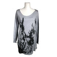 Unisex Sandwich - Tricot tunic, size 40 - Gray ()
